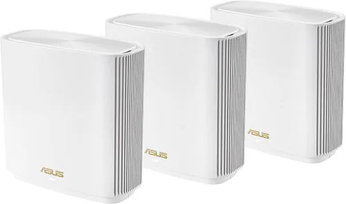 Vista 10 de ASUS ZenWiFi Sistema WiFi 6E de malla de triple banda para todo el hogar (ET9 2PK), cobertura de hasta 5,500 pies cuadrados, 7800 Mbps, nueva banda