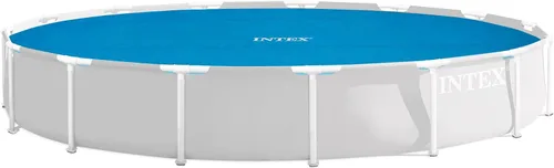 Vista 11 de Intex Cubierta solar para piscinas de 9.5 pies de diámetro de fácil colocación y estructura