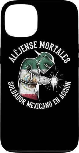 Vista 7 de Aléjense Mortales. Soldador Mexicano en Acción - Carcasa para iPhone 17