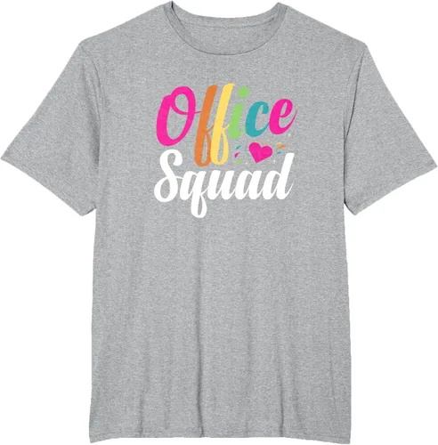 Vista 30 de Oficina escuadra administrativa asistente escuela secretario regalo camiseta Negro