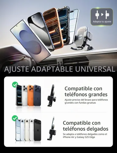 Vista 2 de Bracketron TripGrip PRO - Soporte para teléfono de automóvil, soporte para teléfono para tu automóvil con expansión de un solo botón