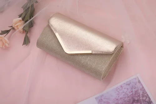 Vista 6 de ERIJUNOR Bolso de mano para mujer, clásico sobre de noche, brillante, fiesta de novia, baile de graduación, bolso cruzado