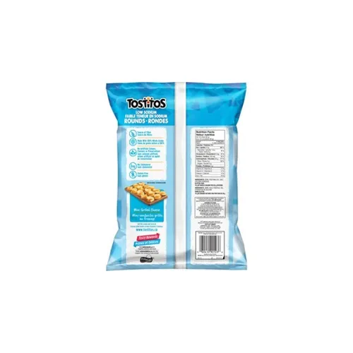 Vista 3 de Tostitos Low Sodium Tortilla Chips 295g/10.4oz, paquete de 2 {Importado de Canadá}