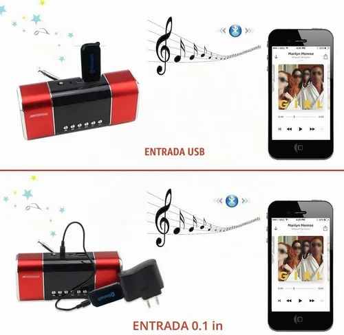 Vista 3 de Adaptador de coche Bluetooth USB, adaptador de audio inalámbrico