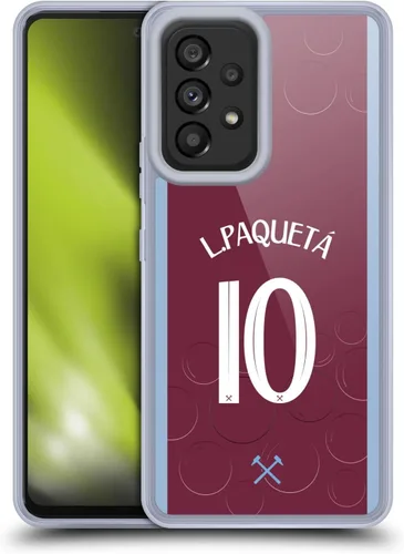 Vista 53 de Head Case Designs Officially Licensed West Ham United FC James Ward-Prowse 2023/24 Players Home Kit Gel Case [Military Grade Protection] Compatible