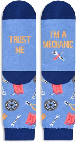 Vista 3 de HAPPYPOP Divertidos calcetines de dentista dentista enfermera cáncer de mama para mujeres, regalos novedosos para asistente dental amante de la danza