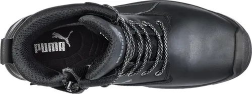 Vista 15 de Puma Safety Conquest Botas de trabajo impermeables con punta compuesta EH con cremallera lateral para hombre