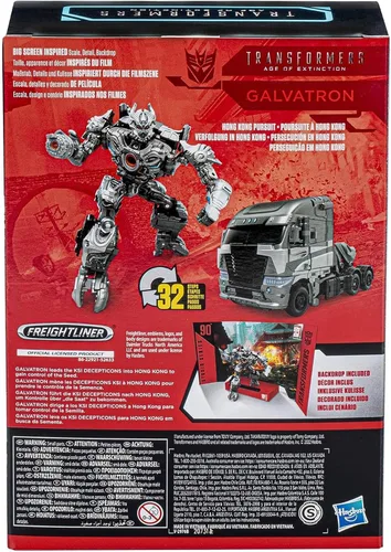 Vista 5 de Juguetes Transformers Studio Series 90 Voyager Class Age of Extinction Galvatron Figura de Acción – A partir de 8 años, 6.5 pulgadas, multicolor