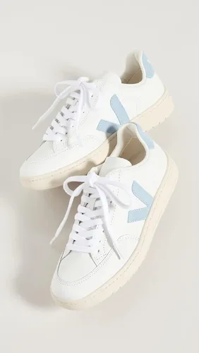 Vista 4 de Veja Tenis V-12 para mujer, Blanco