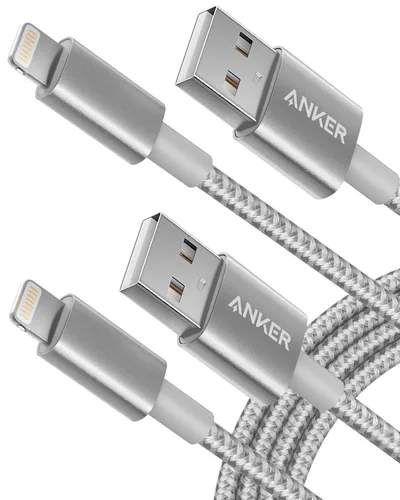 Vista 10 de Anker - Cable USB A a Lightning, certificado MFi (paquete de 1, 3.3 pies, negro)
