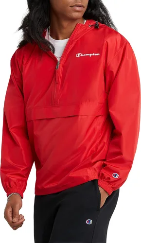 Vista 4 de Champion Men's, Stadium Packable Wind and Water Resistant Jacket (Reg. Or Big & Tall)