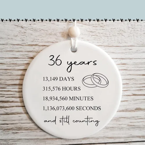 Vista 18 de 26º aniversario de bodas para ella o él, regalo de matrimonio de 26 años para pareja o padres, regalo de aniversario con fotos para esposa y esposo