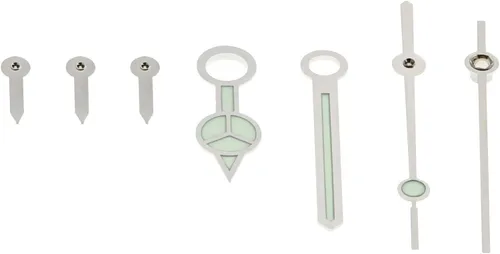 Vista 5 de Ewatchparts RELOJ MANO COMPATIBLE CON TAG HEUER WATCH ETA MOVEMENT 251.262 CRONÓGRAFO MERCEDE PLATA
