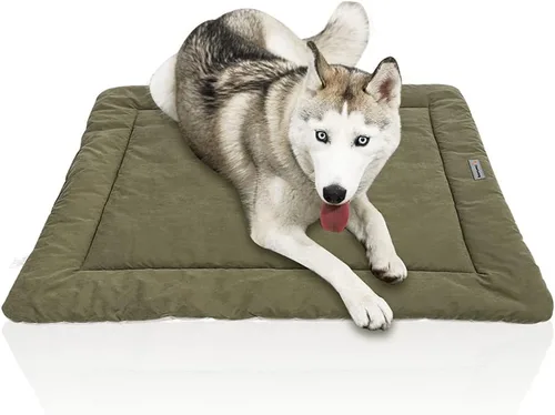 Vista 8 de CHEERHUNTING Cama para perro de campamento de 40 x 32 pulgadas, al aire libre, impermeable, lavable, resistente al agua, grande, duradera, portátil