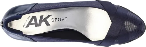 Vista 5 de Anne Klein Zapatos de tacón de cuña Timeout para mujer