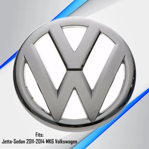 Vista 2 de Volkswagen Emblema de parrilla delantera OEM VW Jetta-Sedan Car 2011-2014 MK6
