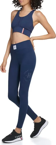 Vista 4 de Tommy Hilfiger Legging de punto elástico clásico tejido en la cintura para mujer