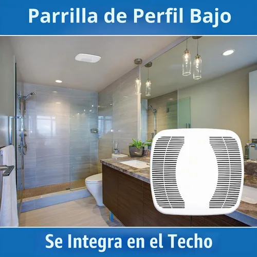 Vista 8 de Air King BFQ50 ENERGY STAR® Qualified - Ventilador Extractor SNAP-IN Calificado, 50 CFM