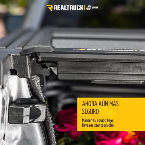 Vista 7 de RealTruck BAK BAKFlip MX4 - Cubierta plegable rígida para caja de camión 448126 Compatible con Chevy/GMC Colorado/Canyon 2015 - 2022; funciona
