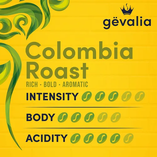 Vista 7 de Gevalia Café molido, Colombia tostado medio, bolsa de 12 onzas