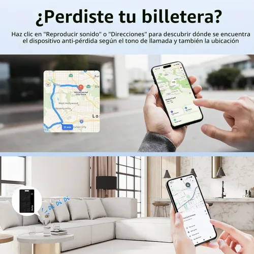 Vista 4 de Tarjeta de seguimiento de billetera con certificación MFi 2026