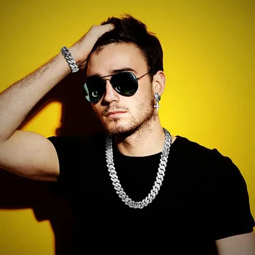 Vista 3 de HH BLING EMPIRE Juego de collar y pulsera de eslabones cubanos de oro y plata para hombre, joyería de hip hop para hombres y niños