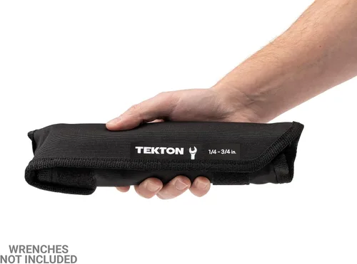 Vista 4 de TEKTON Funda para llave combinada de 11 herramientas (1/4-3/4 pulgadas) OTP21102 Fabricado en Estados Unidos