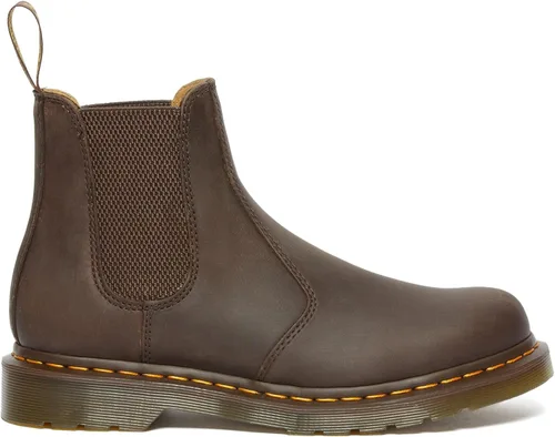 Vista 5 de Dr. Martens Botas Chelsea unisex, color marrón oscuro, Crazy Horse, 12 US para hombre
