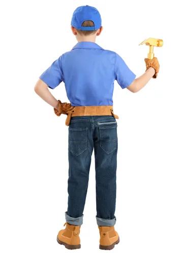Vista 3 de Disfraz de Fix It Felix para niño de Disney Wreck It Ralph Multicolor