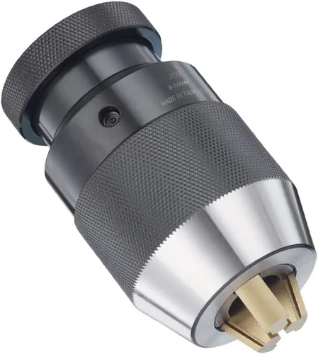 Vista 5 de Portabrocas sin llave especial de 1/64"-1/2" con soporte JT2 y mordazas de titanio