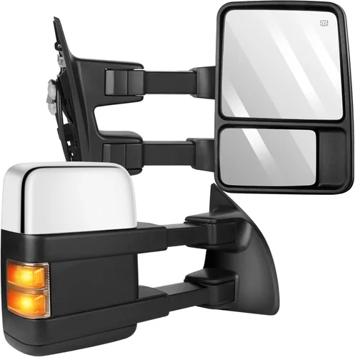 Vista 10 de Espejos de remolque aptos para Ford 1999-2007 para F250 para F350 para F450 para F550 Super Duty Truck 2000-2005 para Ford para espejos de remolque
