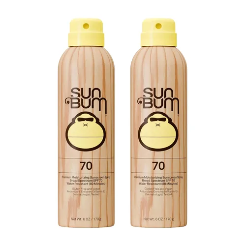 Vista 11 de Sun Bum Spray corporal protector solar SPF 15 original, protector solar hidratante de amplio espectro con vitamina E, cumple con la ley Hawaii 104