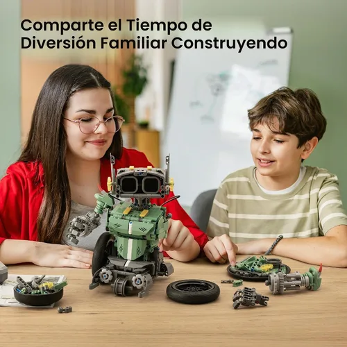 Vista 7 de Sillbird Kit de construcción de automóviles robot con control remoto