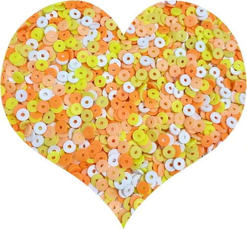 Vista 10 de 2000 cuentas Heishi de arcilla perenne para la fabricación de joyas, cuentas planas de arcilla polimérica para aretes, pulseras, collares
