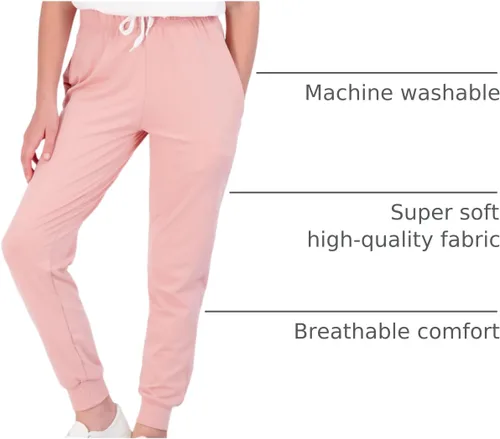 Vista 37 de Real Essentials Paquete de 3: pantalones deportivos casuales para niñas (de 7 a 16 años)