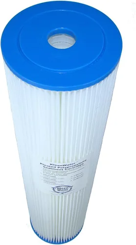 Vista 3 de KleenWater KW4520BR - Cartucho de filtro de agua de repuesto para sedimentos de óxido de suciedad, plisado, 4.5 x 20 pulgadas, 50 micrones