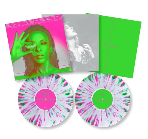 Vista 2 de Extensión: Las mezclas extendidas [Clear/Neon Pink/Green Splatter 2 LP]