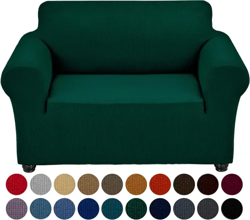 Vista 61 de Joccun Funda Elástica para Silla Sofá, Funda de Sofá de 1 Pieza Tela Jacquard de Spandex con Parte Inferior Elástica, Protector de Muebles Lavable