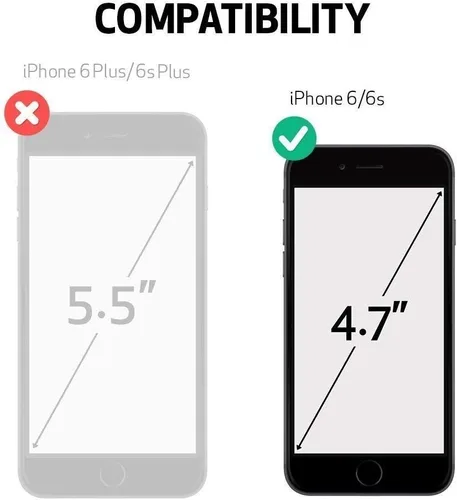 Vista 8 de BELTRON aquaLife - Funda delgada impermeable para iPhone 6 y 6S, a prueba de golpes y caídas, suciedad y nieve, totalmente sellada con protector