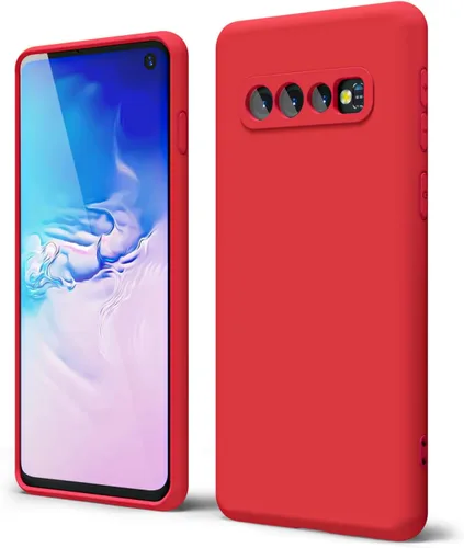 Vista 27 de oakxco Funda para teléfono Samsung Galaxy S8 de silicona líquida, delgada y fina de gel de goma suave TPU cubierta protectora simple llana