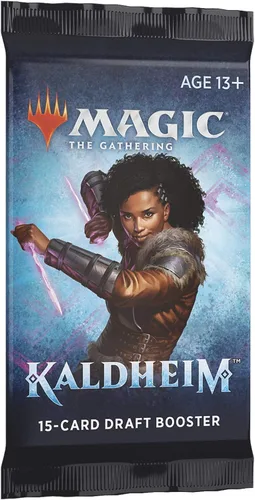 Vista 2 de Magic The Gathering MTG-KHM-BD-EN Kaldheim Draft Booster Pack, Multi