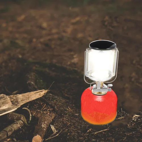 Vista 7 de Healifty Linterna compacta de gas propano con bolsa de almacenamiento, lámpara de campamento al aire libre para senderismo, pesca, iluminación