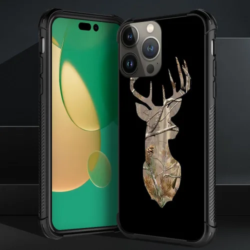 Vista 530 de Funda compatible con iPhone 15, diseño de elefantes africanos, diseño increíble a prueba de golpes, antiarañazos, carcasa trasera de policarbonato
