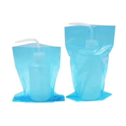 Vista 3 de Autdor - 250 bolsas desechables para botellas de lavado, fundas para botellas de lavado, fundas para bolsas de botella para suministros de tatuaje