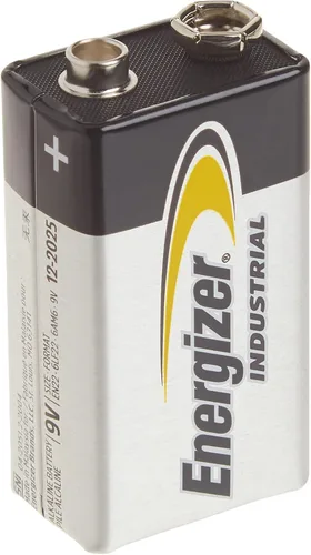 Vista 2 de Energizer Baterías industriales de 9 voltios, batería alcalina de 9 V (12 unidades)
