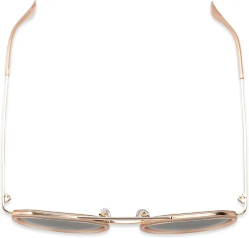 Vista 4 de Foster Grant Gafas de sol unisex Luv Peace Within para adultos, color bronceado, 2.008 in, Beige Bronceado