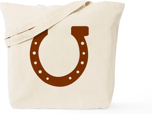 Vista 10 de CafePress Id Rather Be Riding! Bolsa de mano de caballo Bolsa de lona natural, bolsa de compras de tela, Caqui