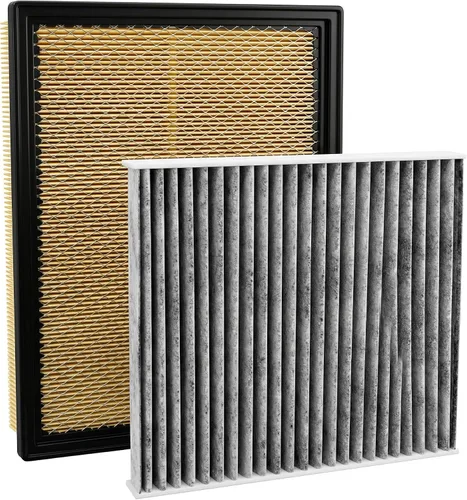 Vista 13 de Filtro de aire de cabina de motor de peine para Nissan Versa 2025 2024 2023 2022 2021 2020 Gris carbón