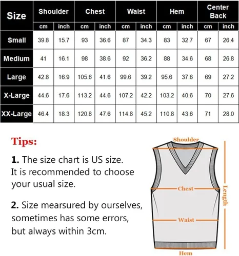 Vista 6 de COOFANDY Suéter para hombre, cuello en V, ajustado, casual, sin mangas, tejido trenzado