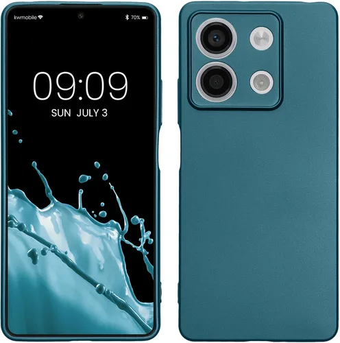 Vista 124 de kwmobile Funda compatible con Xiaomi Redmi Note 9S / 9 Pro / 9 Pro Max - Funda protectora de silicona TPU suave y delgada - Negro mate